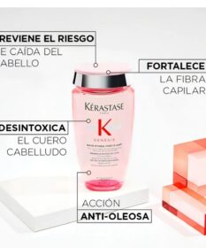 Shampoo Kerastase Genesis Bain Hidra Fortifiant Anticaída Ayuda A Reducir La Caída Por Quiebre.