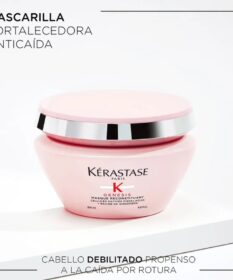 Mascarilla Kerastase Genesis Reconstituant Fortalecedora Reduce El Quiebre Del Cabello.