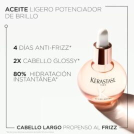 Kerastase Aceite Gloss Absolu Oil Glaze Antifrizz tecnología brillo intenso