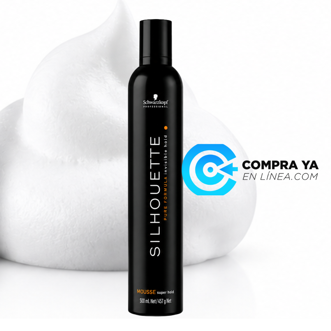 ESPUMA SCHWARZKOPF SILHOETTE 500ML EXTRA FUERTE 3 Volumen Desde La Raíz Con Espuma Schwarzkopf Silhoette 500Ml Extra Fuerte.