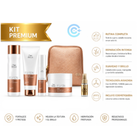 kit Wella Fusion reparador premium para fortalecer cabello maltratado
