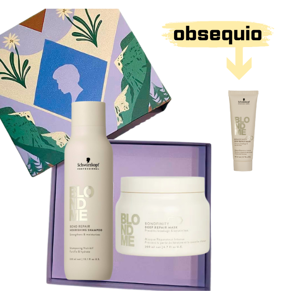 Shampoo Mascarilla Nutricion Reparador Blondme