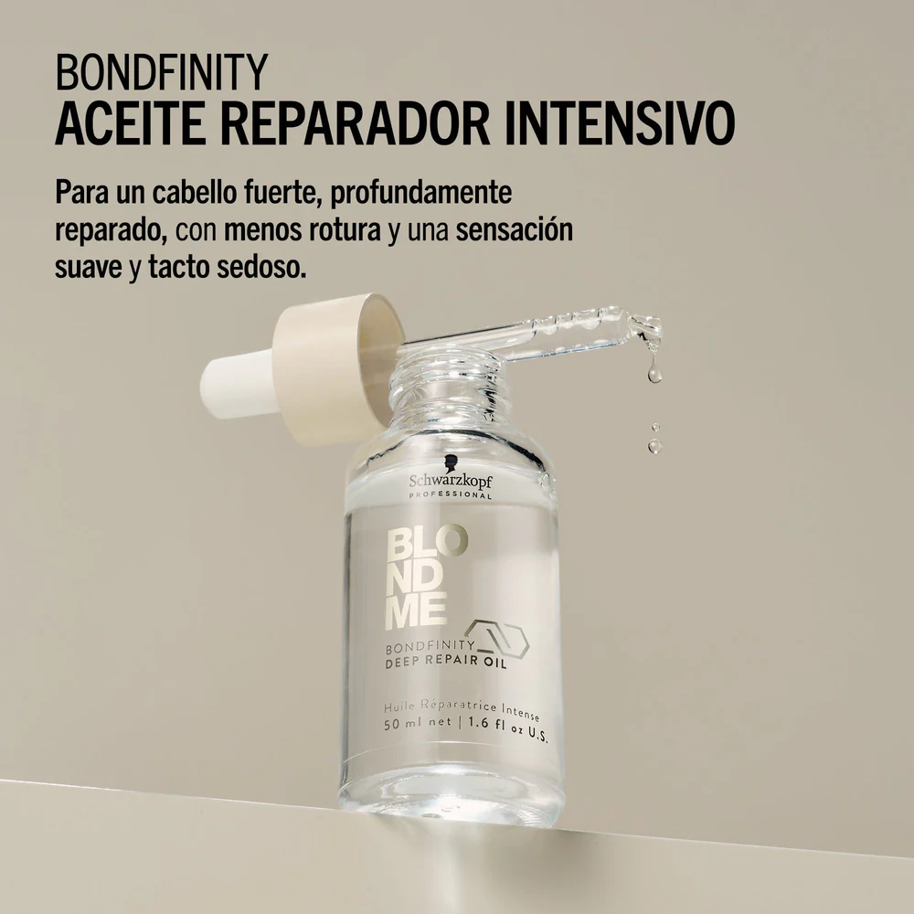 reduccion-puntas-abiertas-rubio-blondme Aceite Reparador Intenso BlondMe reduciendo puntas abiertas en cabello rubio