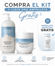 Kit Alter Ego Milk Nutrición Profunda Para Cabello Seco Y Opaco