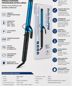 Pinza Para Rizos Babyliss Nano Titanium Profesional