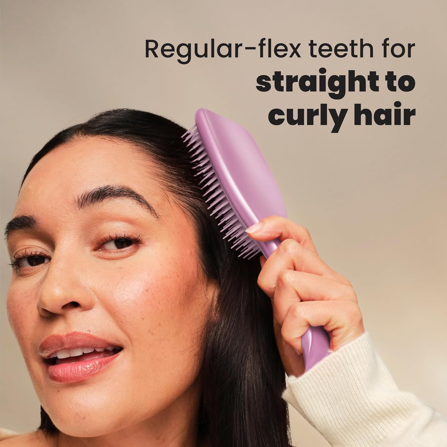 TANGLE TEEZER CEPILLO DESENREDANTE MALVA 3 Tangle Teezer Cepillo Desenredante Malva Con Diseño Ergonómico.