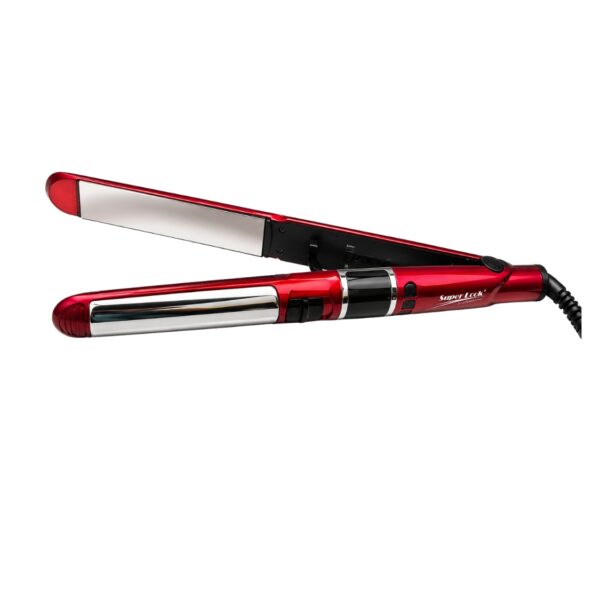 Plancha Liso Ondas Superlook 391 con placas de titanio profesional.