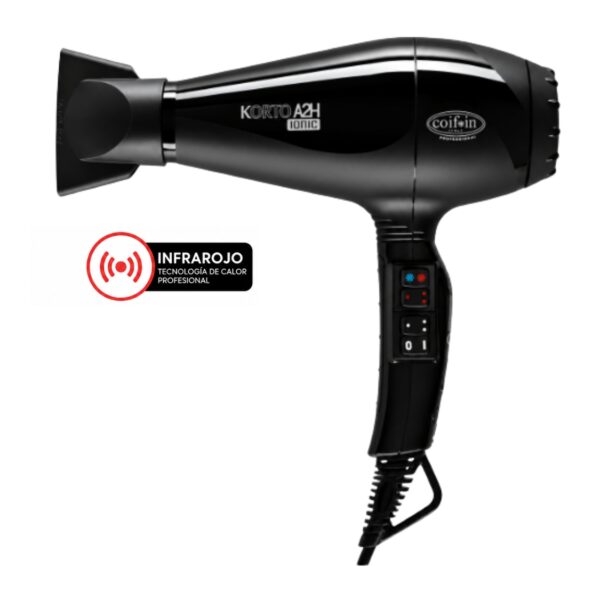 Secador Cabello Ionico Italiano Coifin Korto profesional con tecnología iónica.