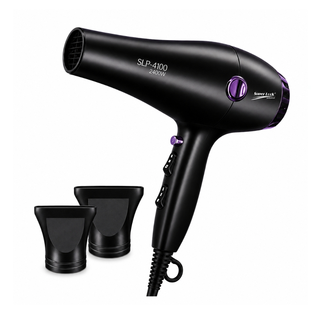 SECADOR CABELLO PROFESIONAL SUPER LOOK 4100 1 Secador Cabello Profesional Super Look 4100 De 2400W Con Motor Ac Profesional. O Casero