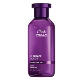 Shampoo Wella Professionals Ultimate Color 250 Ml para cabello teñido y protección del color.