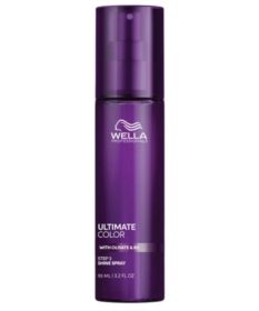Shine Spray Wella Professionals Ultimate Color 95 Ml Para Cabello Teñido Con Brillo Profesional.