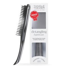 Tangle Teezer Cepillo Desenredante Plateado para cabello húmedo y seco.