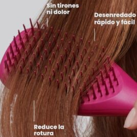 Cepillo Tangle Teezer Mini Frambuesa para uso diario.