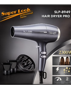 Tecnología Iónica Del Secador Cabello Profesional Superlook 8949 Difusor Ionico