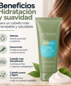 Cabello Suave Y Manejable Con Acondicionador Hydraday Alter Ego 200Ml.