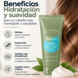Cabello suave y manejable con Acondicionador Hydraday Alter Ego 200ml.