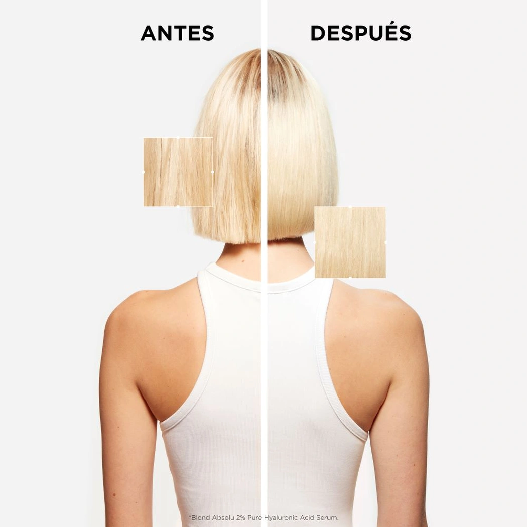ACONDICIONADOR KÉRASTASE BLOND ABSOLU CICAFLASH FORTALECEDOR 250 ML 3 Antes Y Después De Usar Acondicionador Cicaflash Kérastase En Cabello Rubio O Decolorado