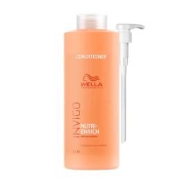 Acondicionador Wella Invigo Nutri-Enrich 1 litro con dosificador para cabello seco