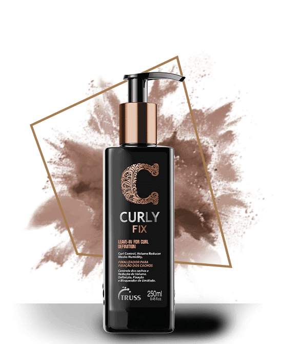DEFINIDOR DE RIZOS TRUSS CURLY FIX 250ML 1 Definidor De Rizos Truss Curly Fix 250Ml Truss Professional, Envase De 250 Ml