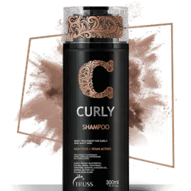 Shampoo Truss Curly 300ml TRUSS Professional, envase de 300 ml