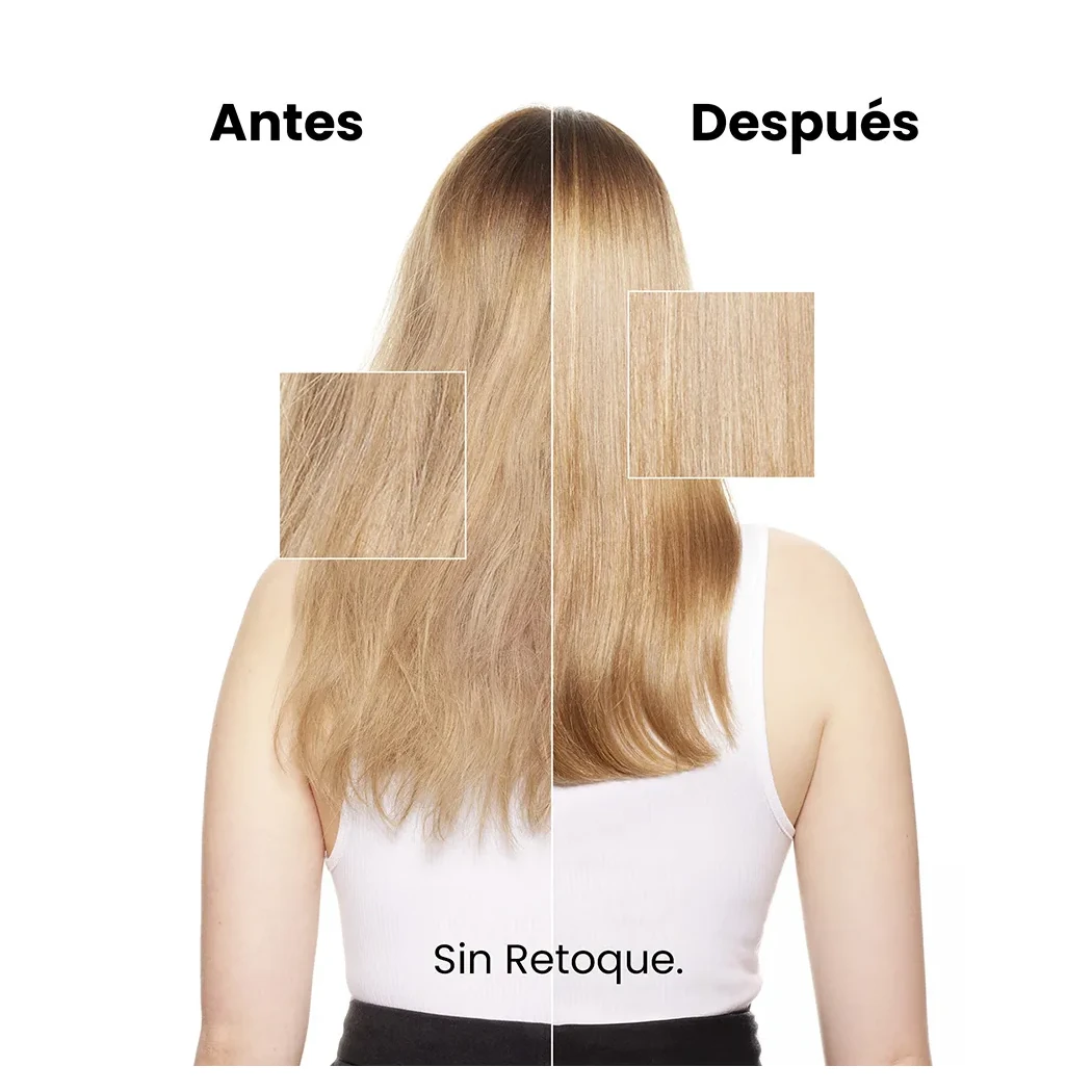 MASCARILLA L'ORÉAL PROFESSIONNEL ABSOLUT REPAIR CABELLO DAÑADO 250 ML 4 Vista 4 De Mascarilla Absolut Repair L'Oréal Professionnel Para Cabello Seco Y Dañado
