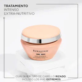Características y beneficios de Mascarilla Curl Manifesto Beurre Kérastase: nutre en profundidad y define los rizos