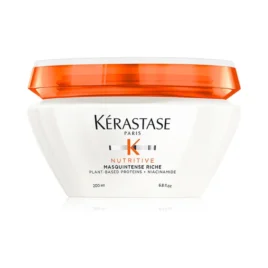 Mascarilla Kérastase Nutritive Masquintense Riche Nutritiva 200 ml, envase original
