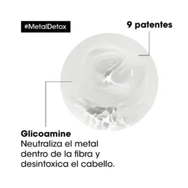 Textura de Mascarilla Metal Detox L'Oréal Professionnel