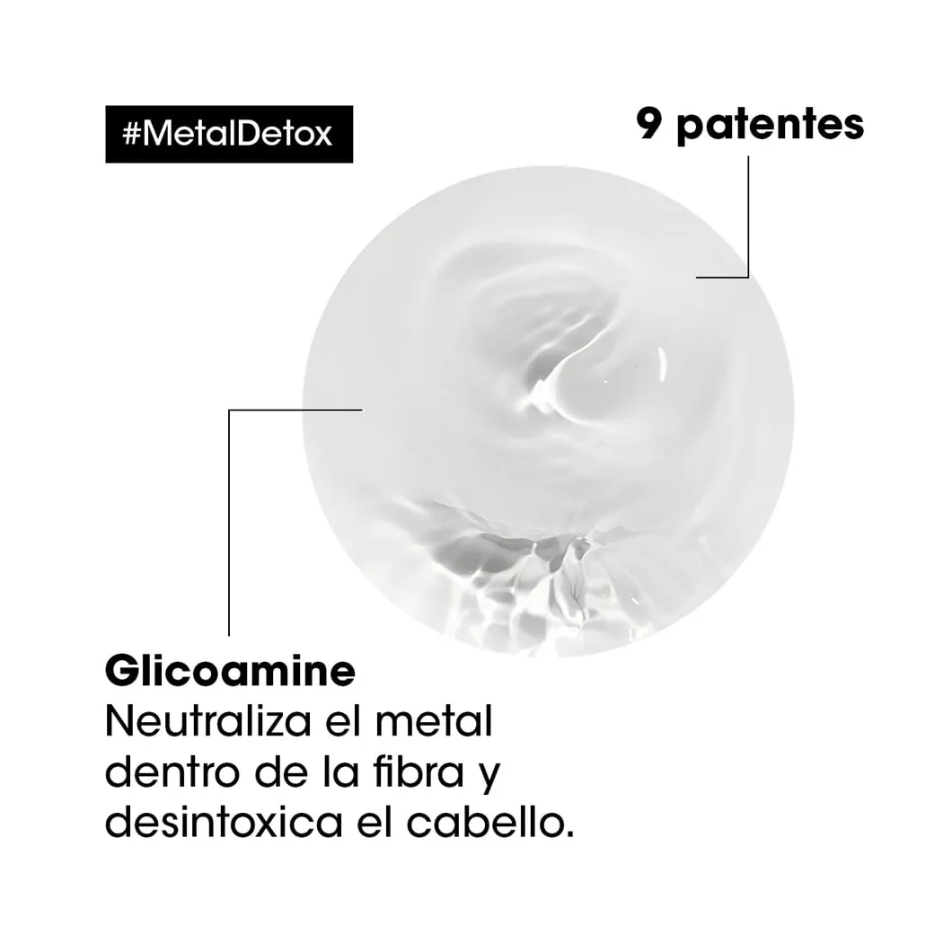 MASCARILLA L'ORÉAL PROFESSIONNEL METAL DETOX ANTIQUIEBRE 250 ML 2 Textura De Mascarilla Metal Detox L'Oréal Professionnel