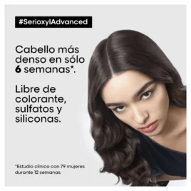 Beneficios de Sérum Serioxyl Advanced L'Oréal Professionnel: activa la densidad capilar