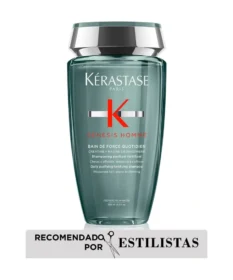 Shampoo Kérastase Genesis Homme Force Quotidien Fortalecedor 250 Ml, Envase Original